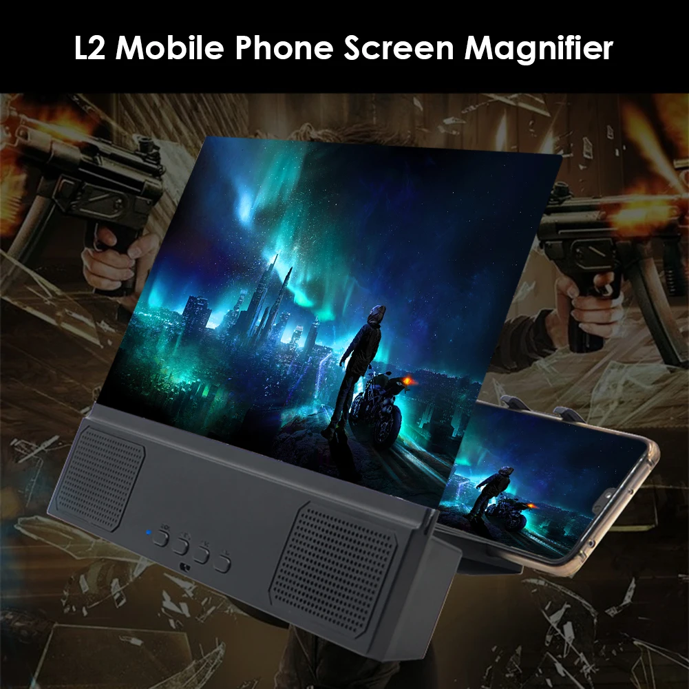 Подставка держатель для телефона 12 дюймов|Увеличительные экраны смартфонов| |