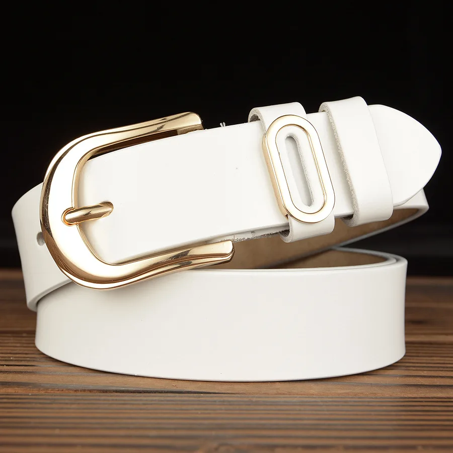 

ZLD vintage pin buckle high quality women belt genuine leather Casual trend Jeans Strap wild luxury brand the ladies belt