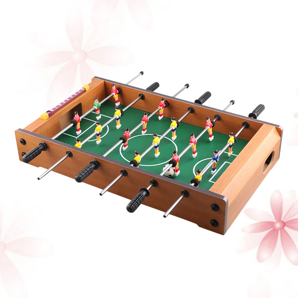 

Creative Mini Table Football Portable Six Shots Soccer Game Set Football Board Machine Interactive Intelligence Desktop Game for