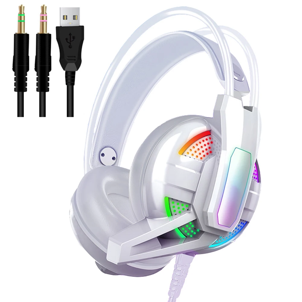 

RGB Marquee Stereo Bass Wired Gaming Headset with Microphone for Xbox PC Gamer