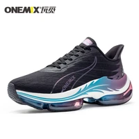 onemix 2021 new arrival air cushion running shoes for men athletic breathable couple trainers shoes walking sneakers for women