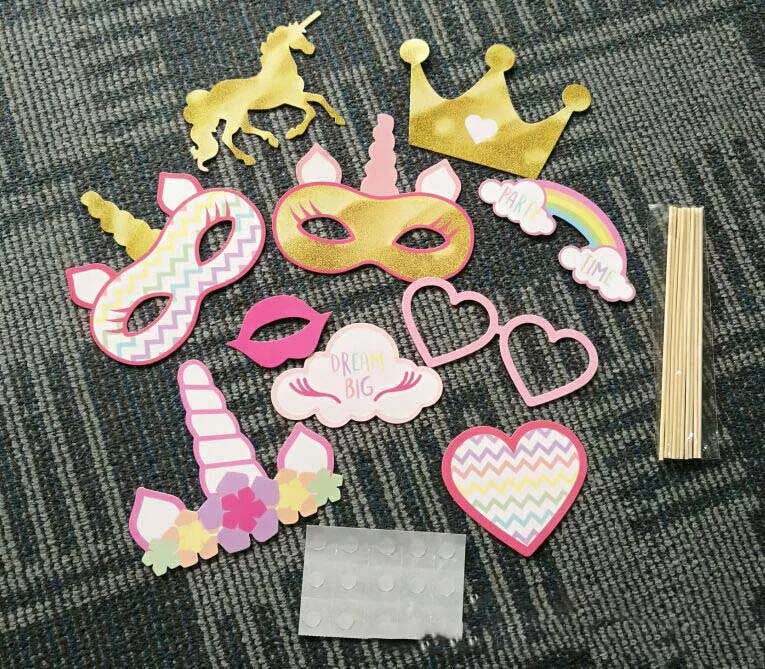 unicorn -10 pcs Свадебный фон бахрома занавеска с блестками фольга дождь занавес s Дети День рождения Единорог вечерние украшения детский душ фото будка шторы - Цвет: unicorn -10 pcs