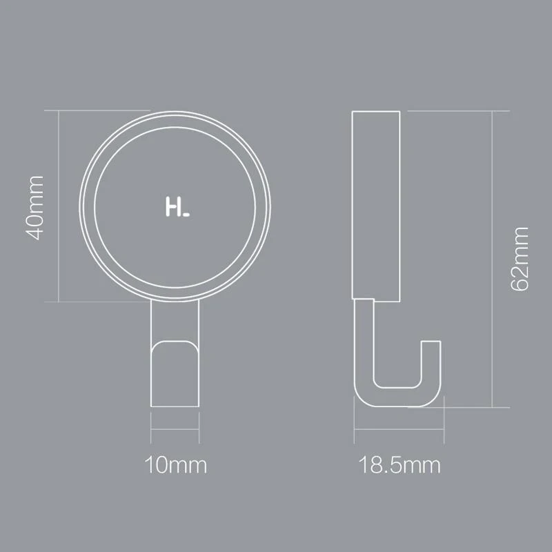 Настенные крючки xiaomi Mijia маленькие прочные клеящиеся для ванной спальни кухни