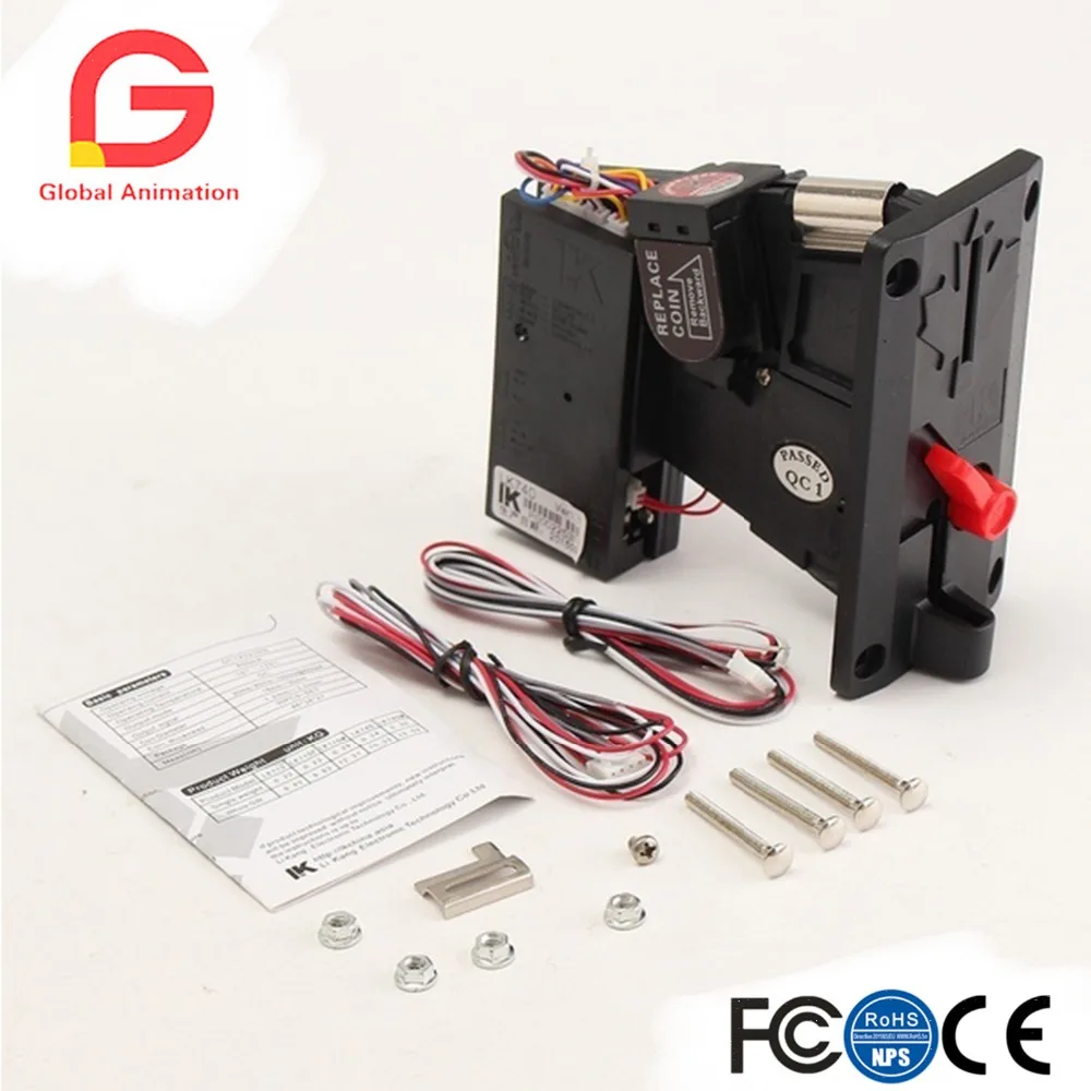 Top Entry CPU Coin Acceptor Selector DIY Kit For Slot Vending Machine | Спорт и развлечения