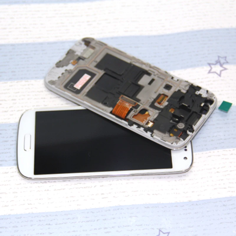 S4 Mini i9190 LCD For Samsung Galaxy GT-i9195 i9192 display screen digitizer+Bezel Frame+Repair Tools | Мобильные телефоны и
