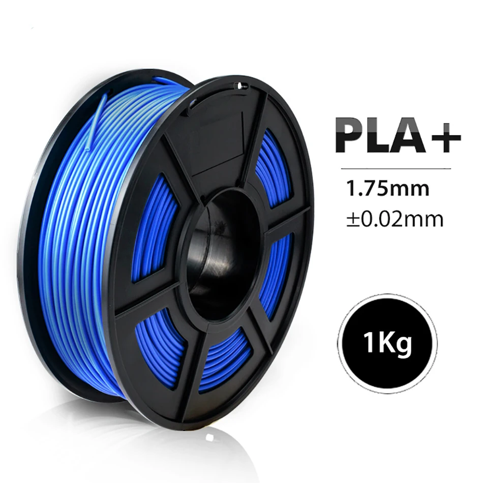 PLA PLUS Blue SUNLU PLA/PLA+ нить для 3d принтера 1,75 мм 1 кг с катушкой PLA/PLA Plus, нить для 3D печати, ручка, детский гаджет - Цвет: PLA PLUS Blue