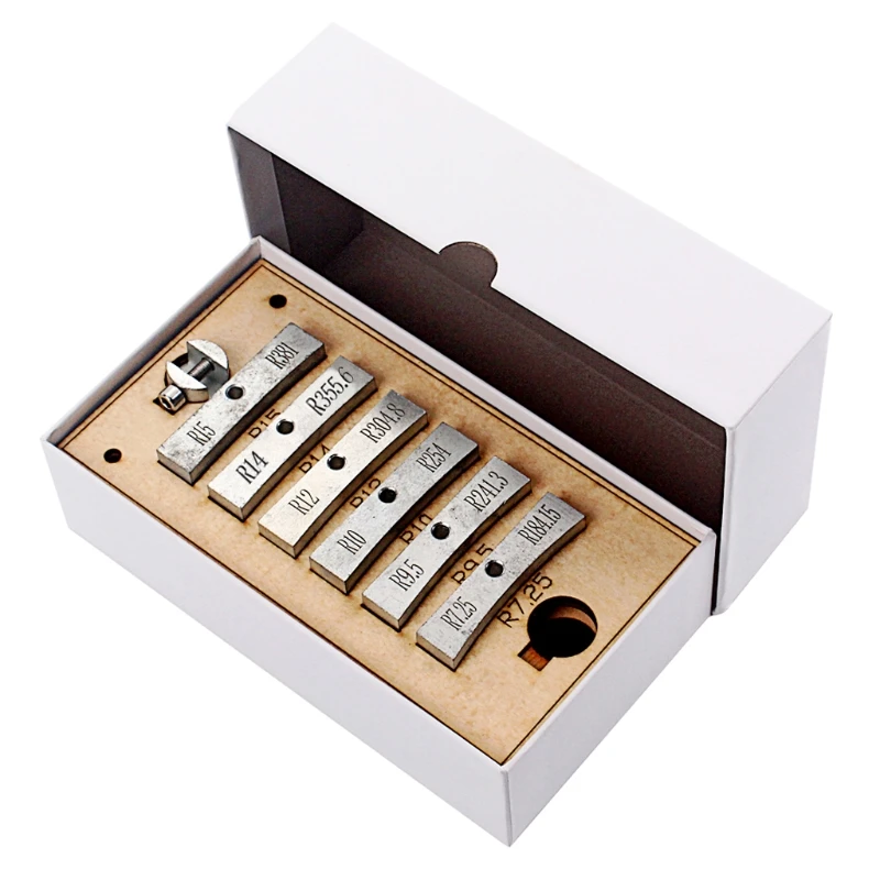 

13pcs Guitar Repair Tool Metal Press Caul Insert for Bass Guitar Replacement Parts Accessories