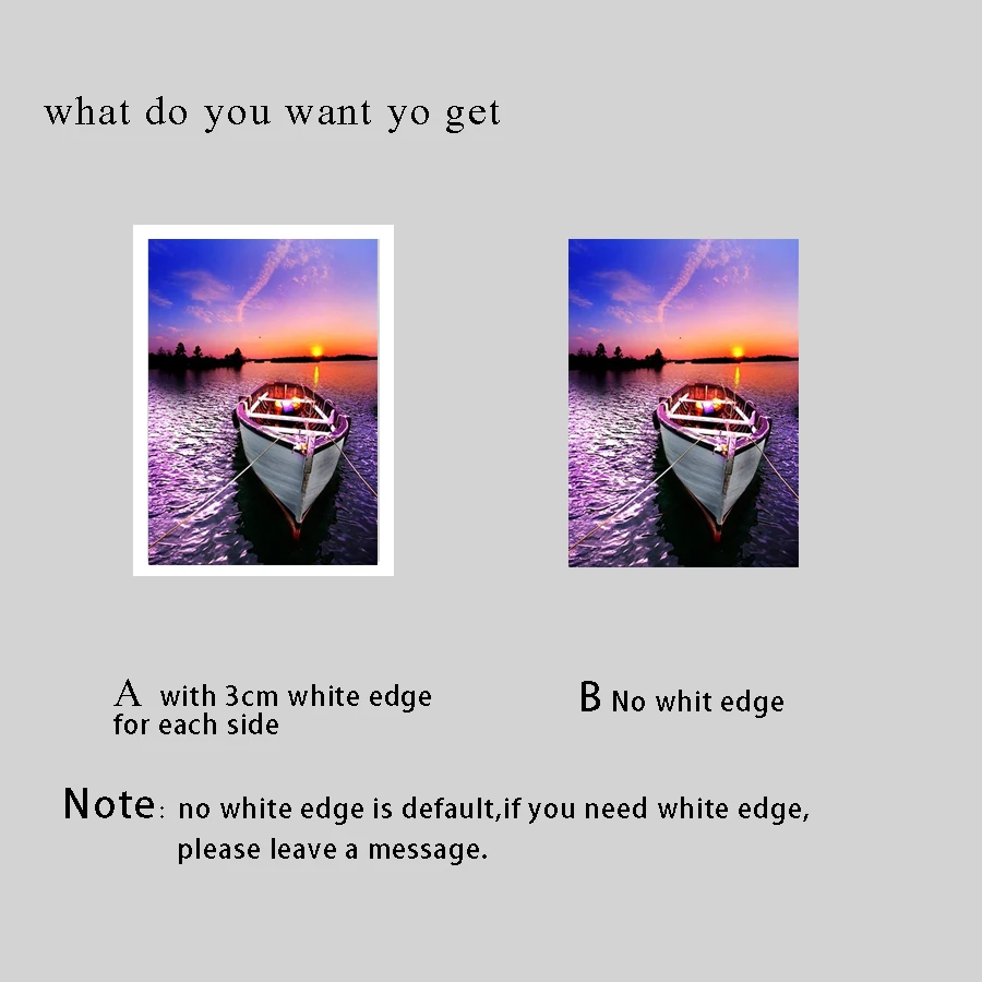 Nordic художественное украшение для дома плакат довольно лодка рисунок озера закат