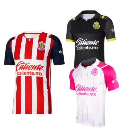 

Men 2021 2022 liga mx Guadalajara Chivas home away jerseys Football shirt E.LOPEZ A.VEGA MACIAS U.ANTUNA Football shirt