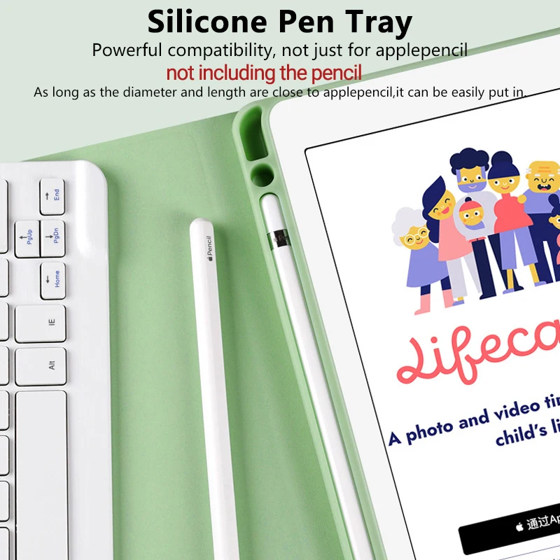 

keyboard ipad 10.2 Case W Keyboard iPad 7th generation Case iPad Air 3 10.5 mini 5 7.9 Air 9.7 2017/2018 cases Keypad shell