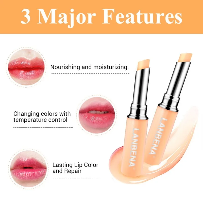 

Chameleon Lip Balm Mask Nourishing Reduce Fine Lines Moisturizing Beauty Makeup Lip Plumper Lip Care Cosmetic Daily Use
