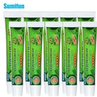 Sumifun 10 шт. псориаз крем Антибактериальный противозудный дерматит экзема против зуда обработки Лечебные Травяные пластыри мазь P1083