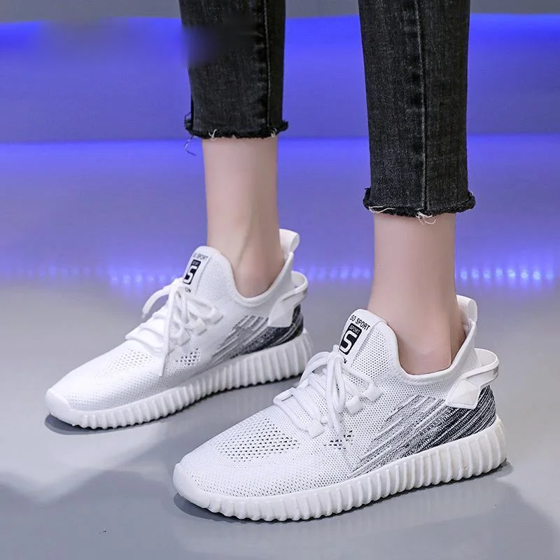 

Women Sneakers Woman Mesh Vulcanized Ladies Loafers Female Slip on Casual Walking Shoes Women's Breathable Footwear