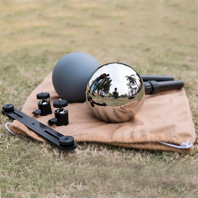 12 6 см профессиональный телефон из нержавеющей стали полый шар VFX Chrome Ball |