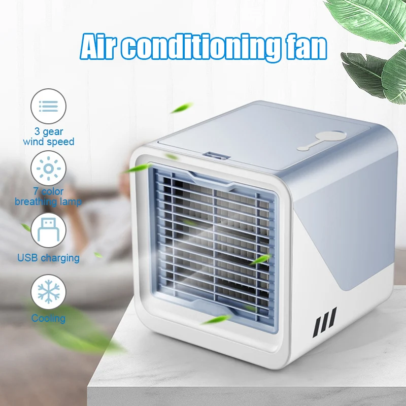 USB кондиционер с водяным охлаждением маленький настольный охлаждающий