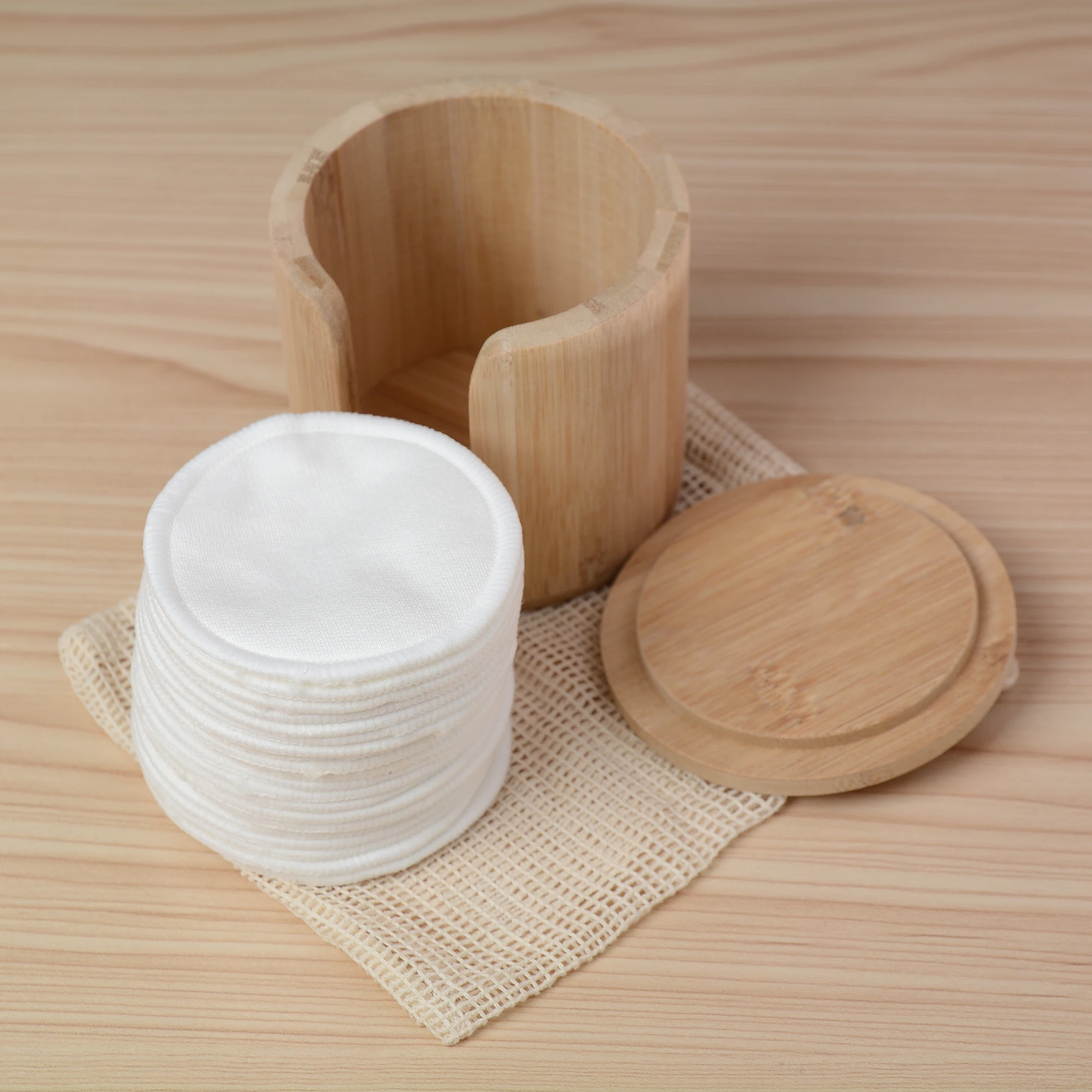 

Nursing Bamboo Cotton Cream Cleansing Facial Care Fiber Remover Reusable Pad