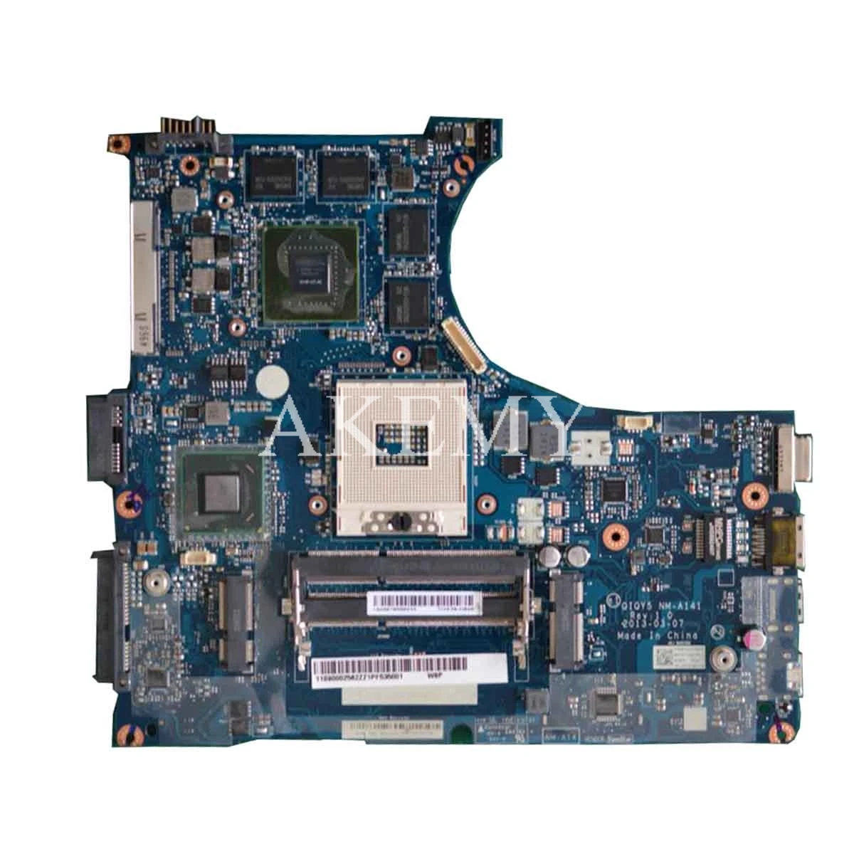 Материнская плата для ноутбука For Lenovo Y400 900002563 QIQY5 NM-A141 GT650M GPU HM76 100%