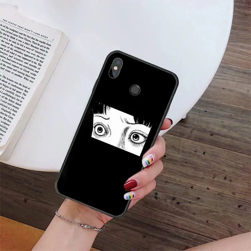

Japanese horror comic Tomie Phone Case For Xiaomi Redmi Note7 Pro Note8 Pro 8T Note9 9S Redmi8 8A Note10 9C