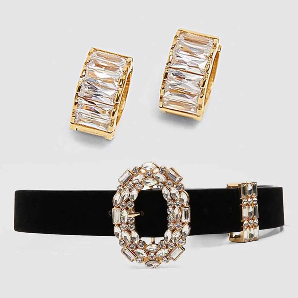 Style 57 Girlgo ZA Роскошный металлический пояс макси с кристаллами в стиле барокко для женщин, трендовые стразы, аксессуары для талии, свадебные украшения, подарки - Цвет: Style 57