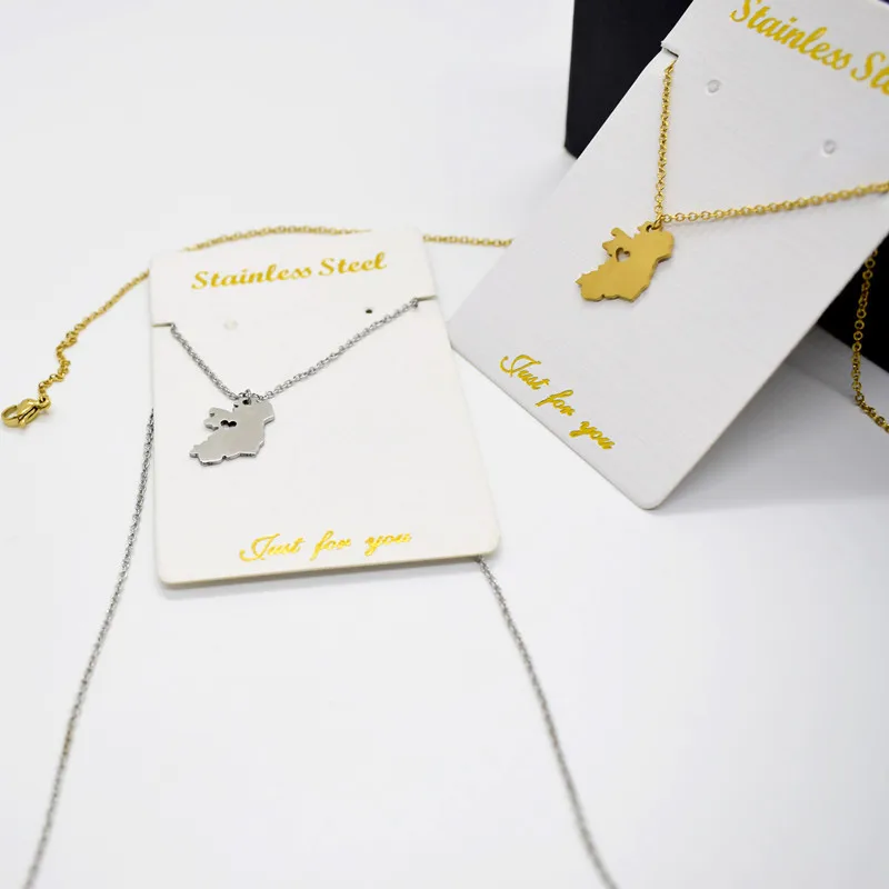 Ожерелье из нержавеющей стали с подвесками в виде Ирландской гордости | Ожерелья