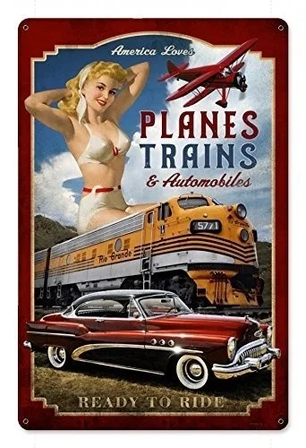 

Automotive Metal Tin Sign Wall Decorating Metal Plate Metal Vintage Poster