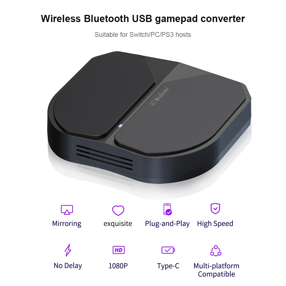 

Беспроводной приемник дисплея HD 1080P HDMI Miracast, беспроводной адаптер дисплея Anycast TV Stick Dongle для телефона, планшета, ноутбука