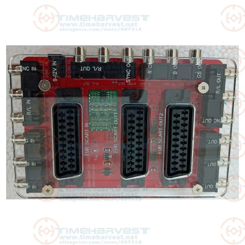 Автоматический коммутатор 1 в 4 выход способ RGBS / SCART (ЕС) и (2 * 2 европейский)