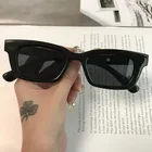 2021 винтажные маленькие прямоугольные солнцезащитные очки Роскошные брендовые дизайнерские квадратные очки женские De Sol UV400 для женщинмужчин солнцезащитные очки