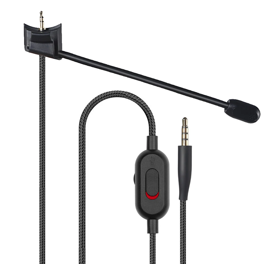 

Сменный кабель для Bose QuietComfort 35 Series I II QC35 QC35-II наушники с внешним микрофоном и зажимом для регулировки громкости