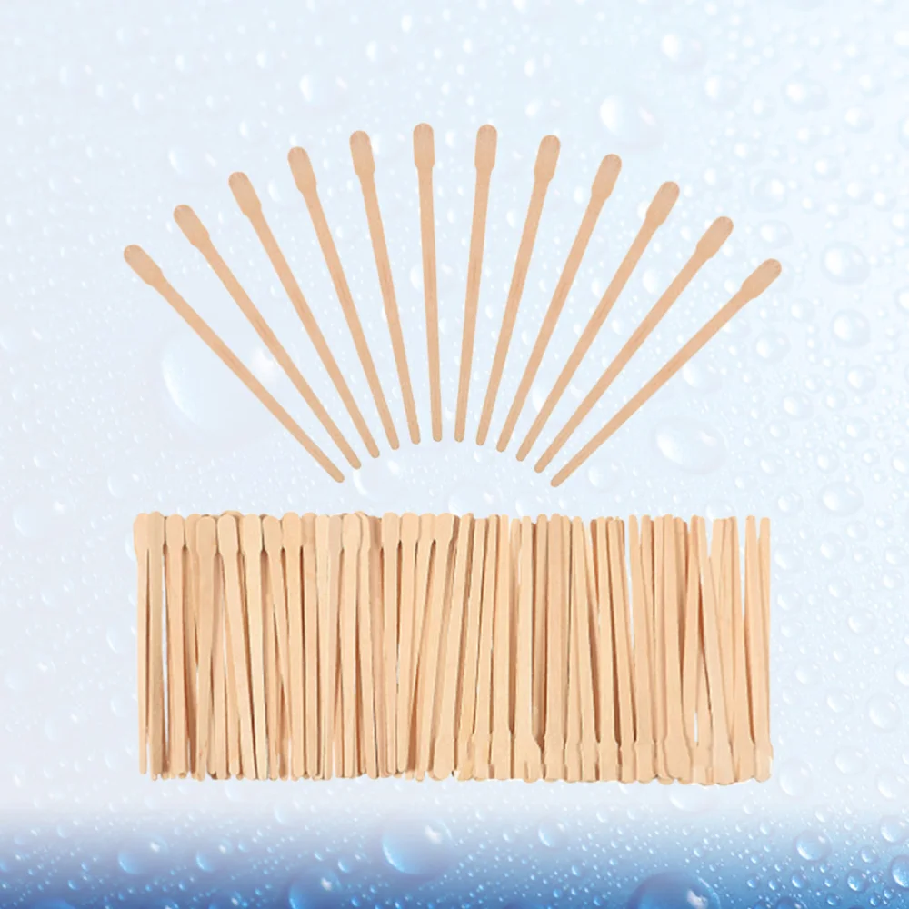 

1000Pcs Disposable Waxing Wooden Stick Wax Applicators Hair Removal Sticks