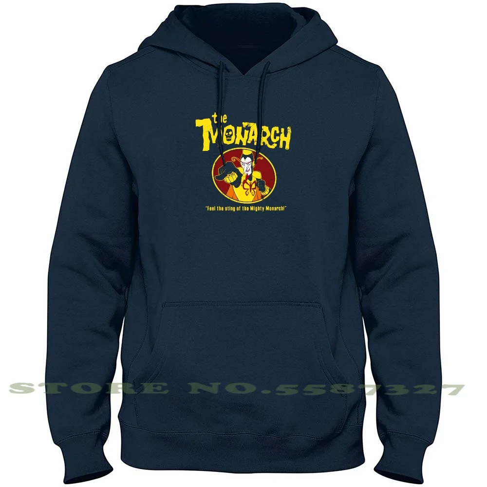 

Толстовка с капюшоном могучий монах, Толстовка для мужчин, женщин, мужчин, венчурные братья, венчурные братья, злодеи, монарх, зло, анимирова...