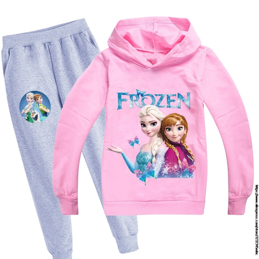 Disney милые Эльзы из мультфильма &quotХолодное сердце&quot двух предметов: толстовка с