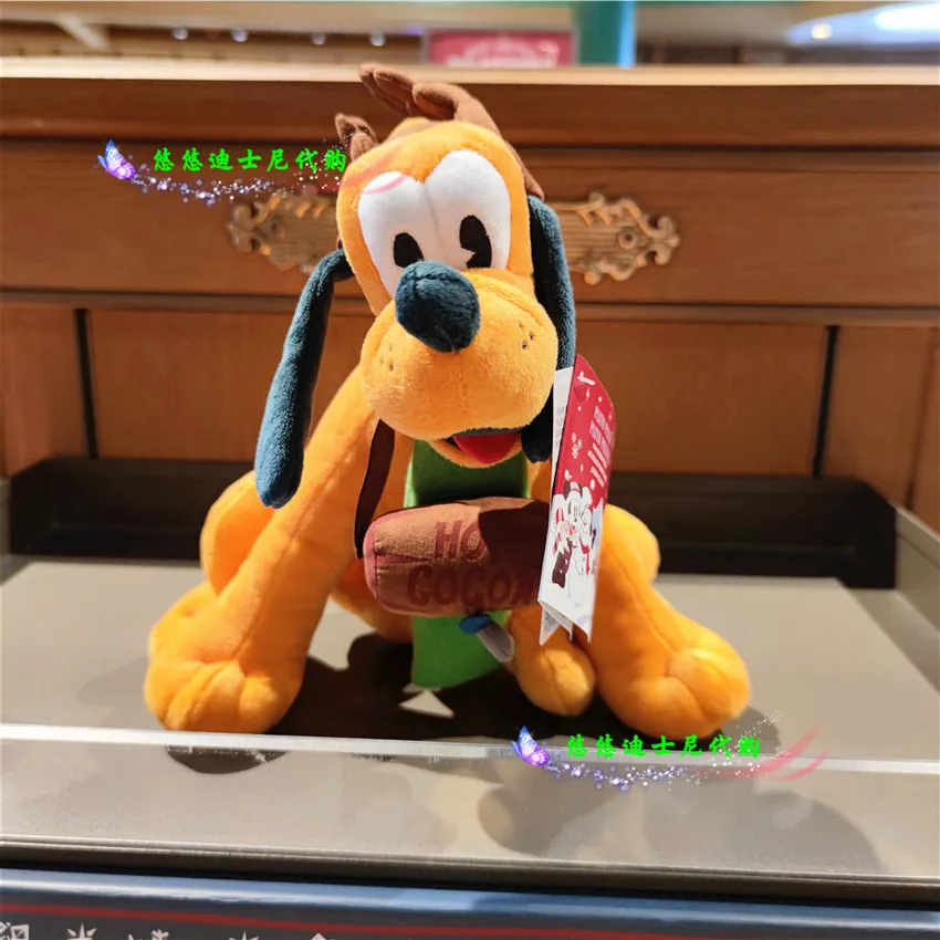 Оригинальные Плюшевые куклы Disney Christmas 2021 Микки Минни Дональд Дак Гро