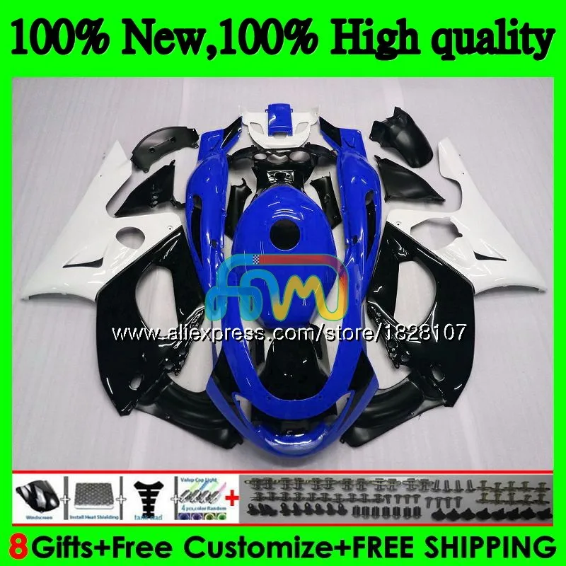 

Thundercat для YAMAHA YZF600R 96 02 03 04 2005 2006 2007 73BS.130 YZF 600R YZF-600R 2002 2003 05 06 07 обтекатель синий черный