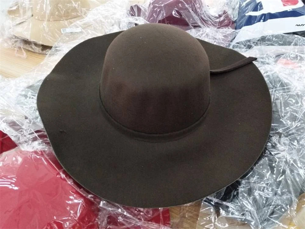 Шляпа Женская Солнцезащитная с бантом модная пляжная Панама лентой и широкими