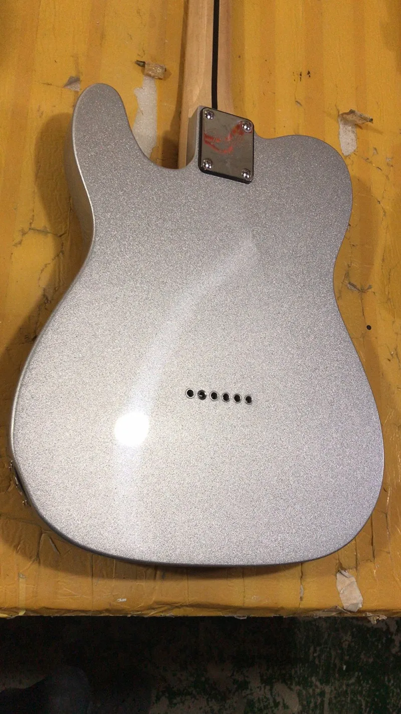 Бесплатная доставка Высококачественная электрическая гитара в стиле TL белая