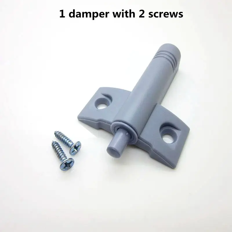 10 Pcs Kitchen Cabinet Catches Door Stop Drawer Soft Quiet Closer Damper Buffers With Screws For Furniture Hardware | Обустройство