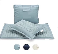 7244cm lotus spike acupressure mat massage mat yoga mats pillow with bag acupuncture pillow accupresure mat