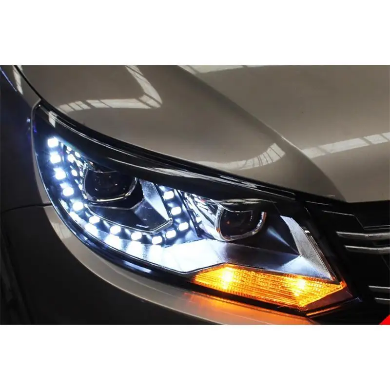 Запчасти Drl лампы Assessoires Luces Led Para Автомобильные фары автомобильные в сборе 09 10 11 12
