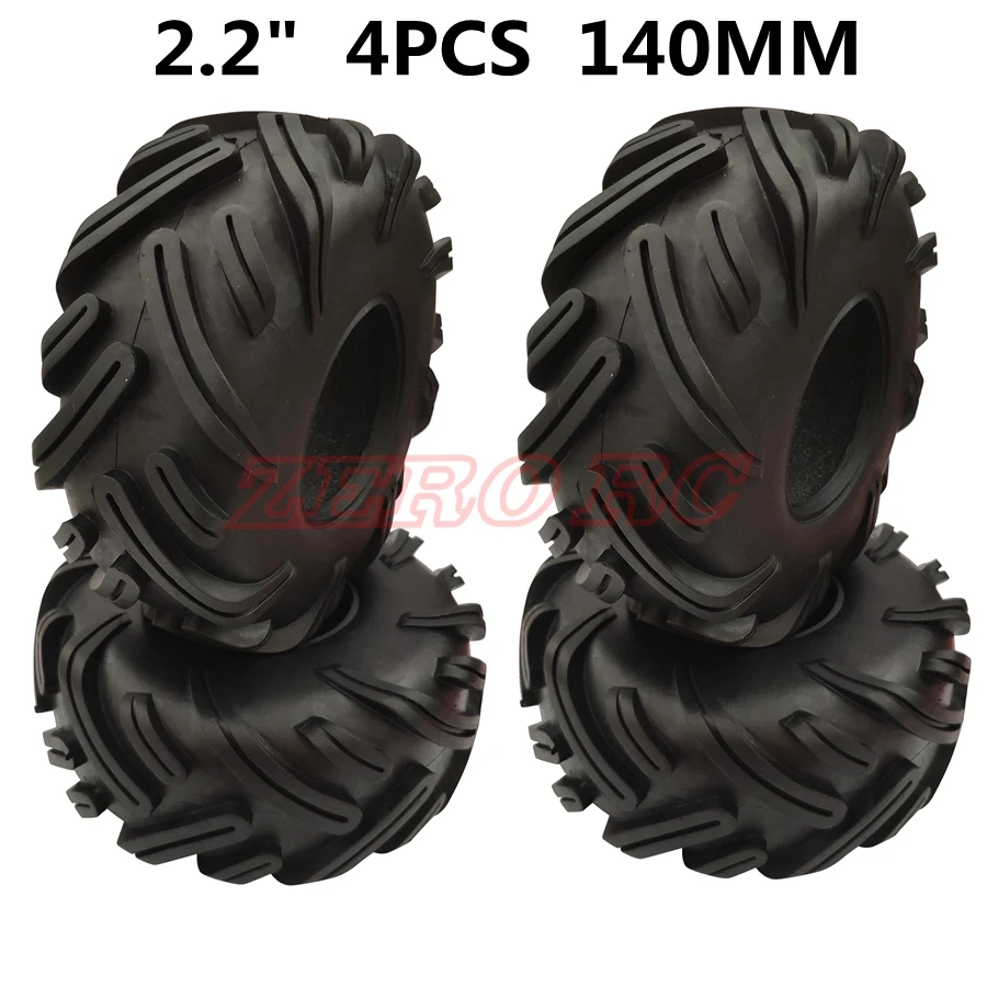 Шины ROCK CRAWLER 2 дюйма мягкие шины 140 мм с пеной для осевого WRAITH RR10 SCX10 Jeep Wrangler TRX 4