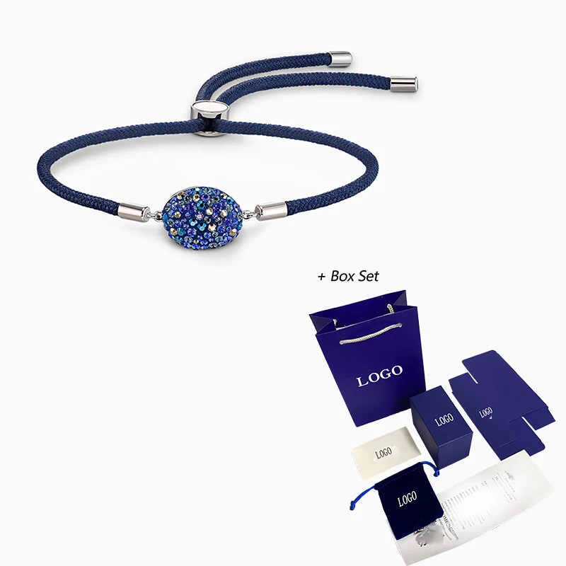 

2020 fashion jewelry SWA new POWER COLLECTION WATER ELEMENT bracelet charming oval decoration ladies wild charm gift