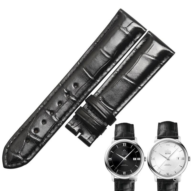 Ремешок WENTULA для часов OMEGA с крокодиловой кожей ремешок из кожи | Наручные часы