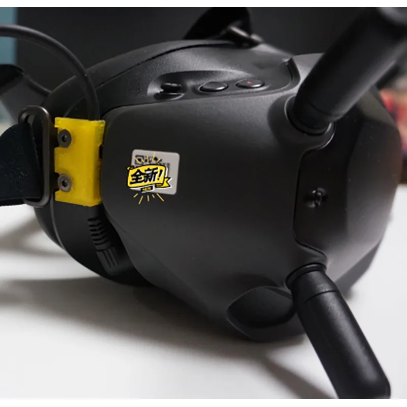 DJI FPV защитные очки шнур питания фиксирующий Зажим 3D Печатный ТПУ анти-падение и