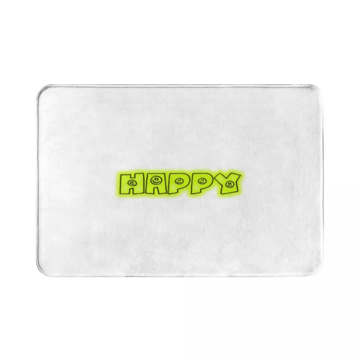 

Happy Polyester Doormat Rug carpet Mat Footpad Anti-slip Sand Scraping Front Room Corridor Kitchen Bedroom balcony toilet 40*60