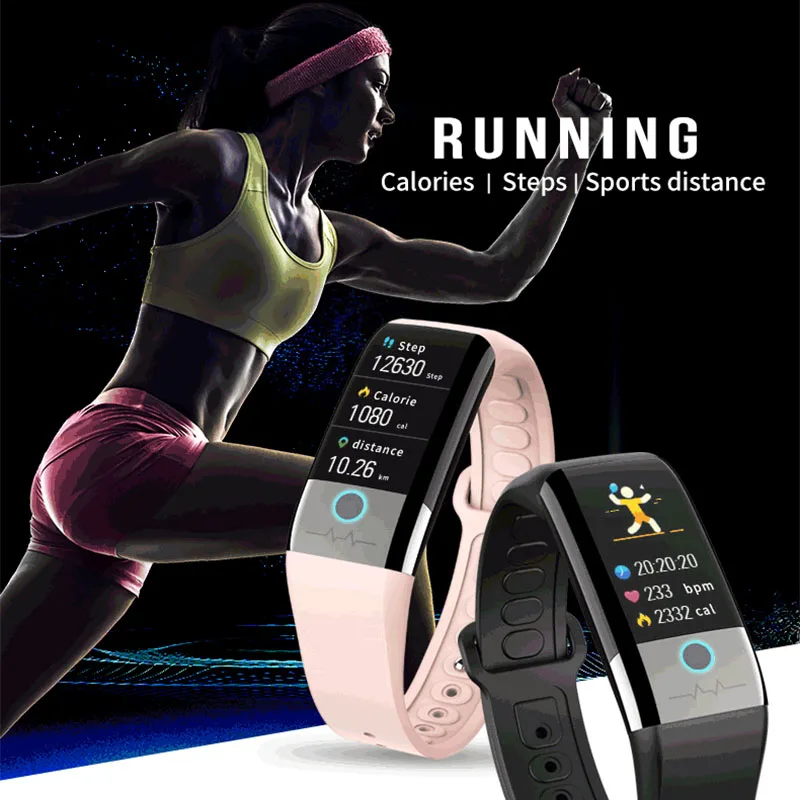 X1 Спортивные Bluetooth мужские смарт-браслет PPG+ ECG часы кровяное давление Пульс IP67 Водонепроницаемый фитнес-трекер Smartwatch
