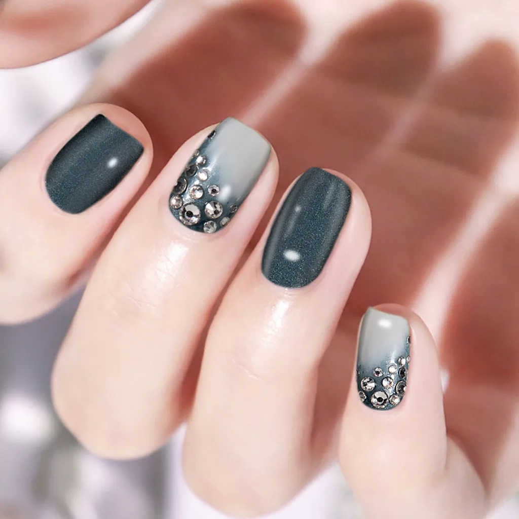 Гель лак для ногтей ROSALIND 8 мл без вытирания очистки глянцевый верхний гель стразы