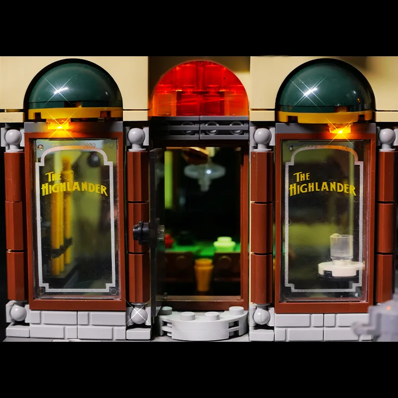 Набор со светодиодной подсветкой для строительных блоков LEGO 10246 Detective's Office