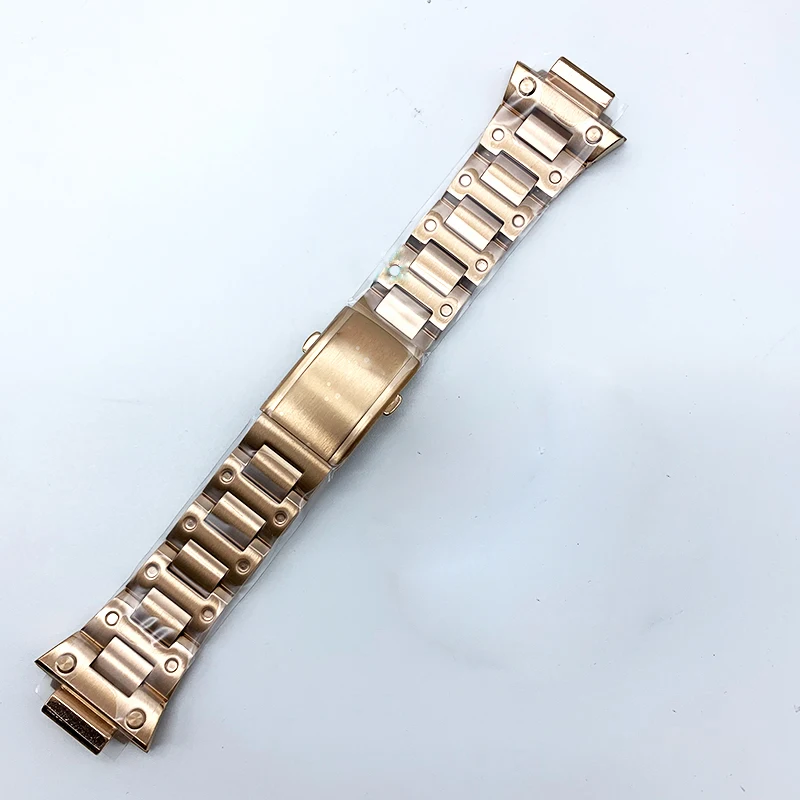 Нержавеющая сталь металлический ремешок для часов объектива с оптическими