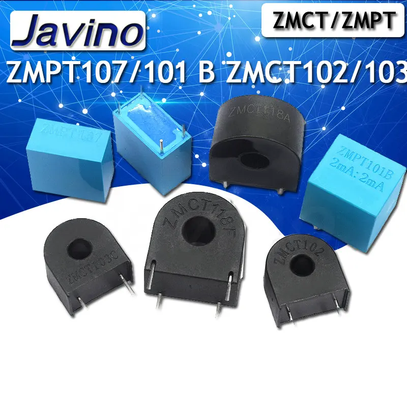 ZMPT107/101B ZMCT102/103/118 5A/5MA 2mA 2mA/2mA прецизионный фазовый трансформатор напряжения