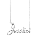 Ожерелье с именем для женщин, персонализированный чокер из нержавеющей стали с буквами алфавита, кулон для девушек и мам, подарочное ювелирное изделие